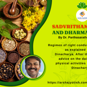 Sadvritham and Dharma