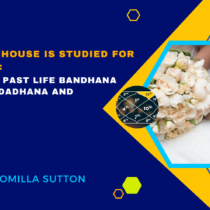 Why 12th house is studied for marriage by Komilla Sutton